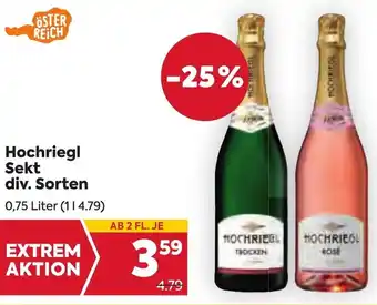 Billa Hochriel Sekt Div. Sorten Angebot