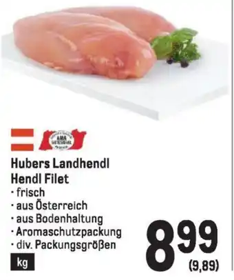 Metro Hubers Landhendl Hendl Filet Angebot