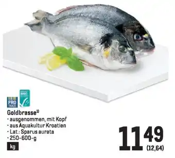 Metro Goldbrasse 250-600g Angebot