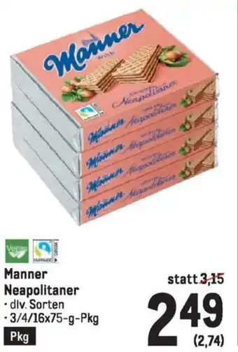 Metro Manner Neapolitaner Angebot