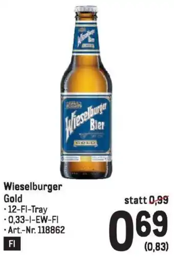 Metro Wieselburger Gold 0.33L Angebot