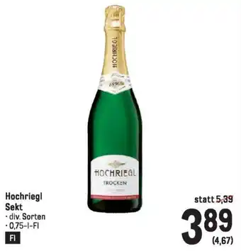 Metro Hochriegl Sekt 0.75L Angebot