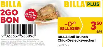 Billa Billa Bali Brunch Chia-Dreiecksweckerl Angebot