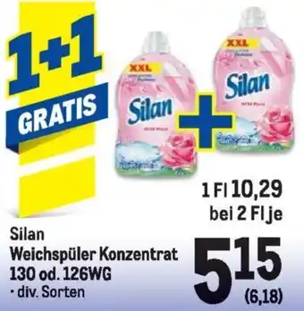 Metro Silan Weichspüler Konzentrat 130 od. 126WG Angebot