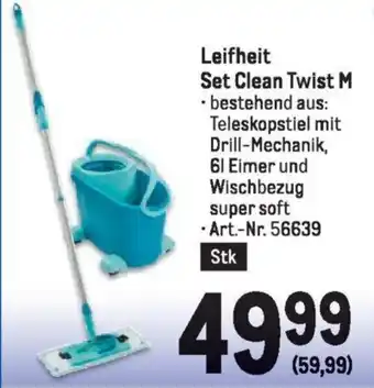 Metro Leifheit Set Clean Twist M Angebot
