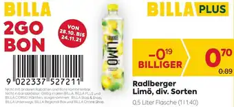 Billa Radlberger Limö, Div. Sorten Angebot