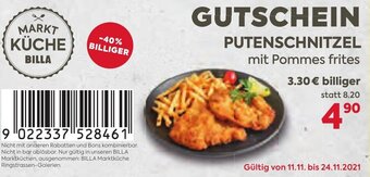 Billa Putenschnitzel Angebot