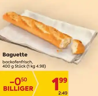 Billa Baguette 400g Angebot