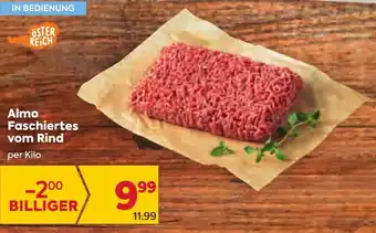 Billa Almo Faschiertes Vom Rind Angebot