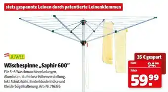 Hagebau Wäschespinne Saphir 600 Angebot