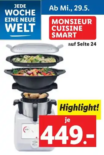 Lidl MONSIEUR CUISINE SMART Angebot