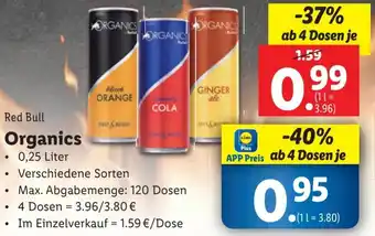 Lidl Red Bull Organics Angebot