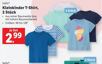 Lidl Kleinkinder T-Shirt, 2 Stück Angebot