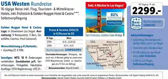 Lidl USA Westen Rundreise Angebot