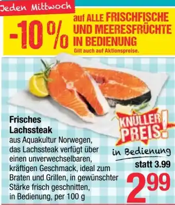 Maximarkt Frisches Lachssteak Angebot