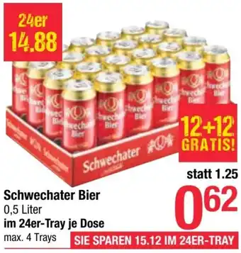 Maximarkt Schwechater Bier 0,5 Liter Angebot