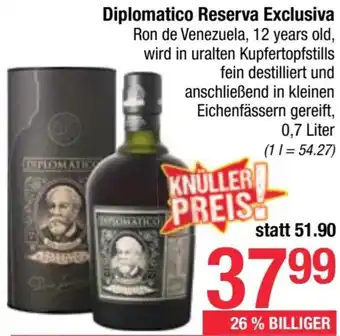 Maximarkt Diplomatico Reserva Exclusiva Angebot
