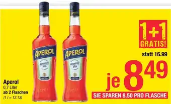 Maximarkt Aperol 0.7 Liter Angebot