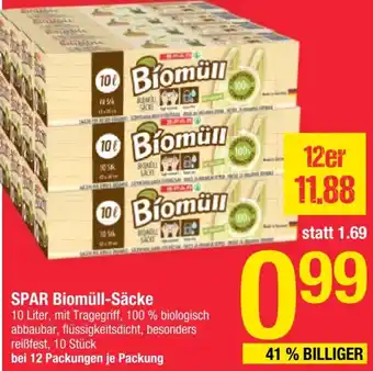 Maximarkt SPAR Biomüll-Säcke Angebot