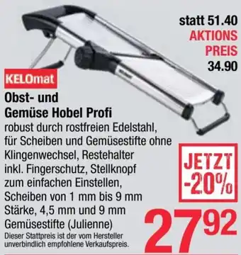 Maximarkt Obst- und Gemüse Hobel Profi Angebot