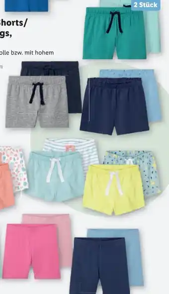 Lidl Kleinkinder Shorts Angebot