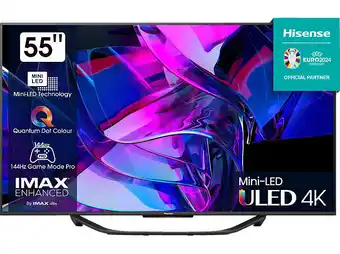 Media Markt Hisense 55U7KQ 55 Zoll Mini LED 4K Smart TV Mini LED TV Angebot