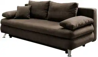 Möbelix 2-Sitzer-Sofa Mit Schlaffunktion Altona Braun Angebot