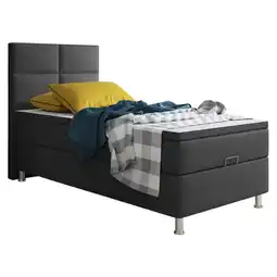 Möbelix Boxspringbett mit Topper 90x200 cm Miami-Bk Angebot