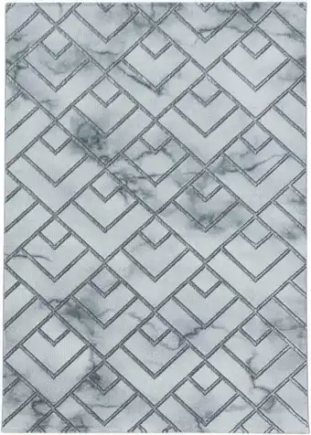 Möbelix Webteppich Silber Naturfaser Naxos 200x290 cm Angebot