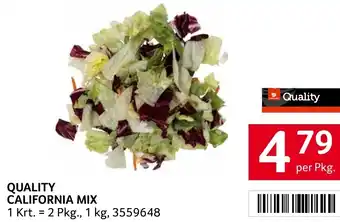 Transgourmet QUALITY CALIFORNIA MIX Angebot