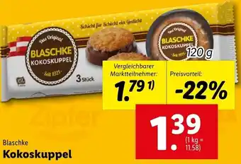 Lidl Blaschke Kokoskuppel 1Kg Angebot