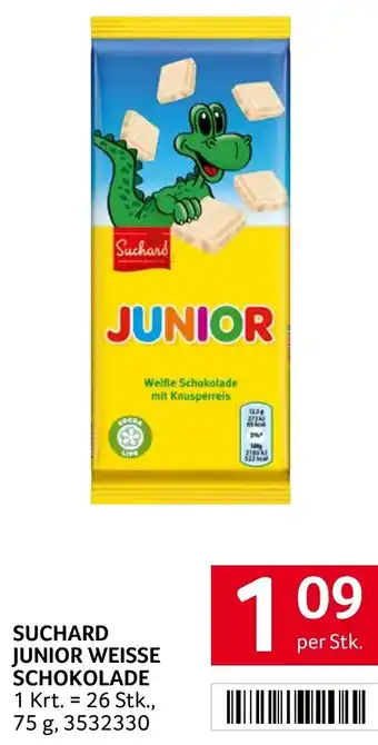 Transgourmet SUCHARD JUNIOR WEISSE SCHOKOLADE Angebot