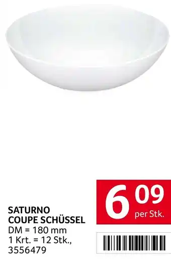 Transgourmet SATURNO COUPE SCHÜSSEL Angebot