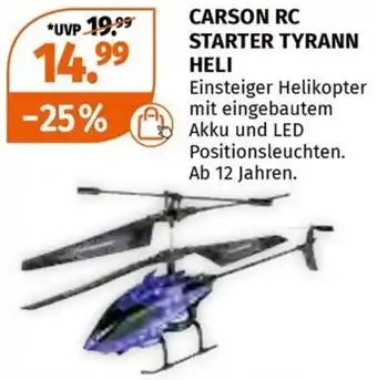 Müller CARSON RC STARTER TYRANN HELI Angebot
