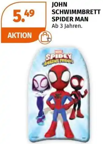 Müller JOHN SCHWIMMBRETT SPIDER MAN Angebot