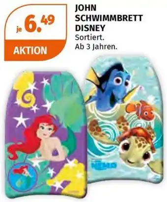 Müller JOHN SCHWIMMBRETT DISNEY Angebot