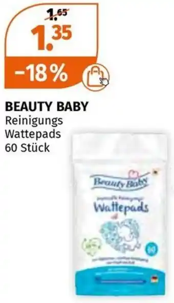 Müller BEAUTY BABY Reinigungs Wattepads 60 Stück Angebot