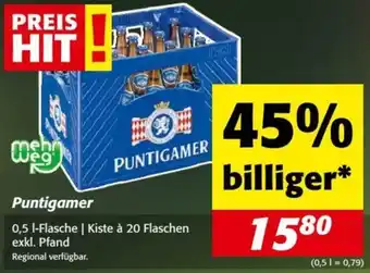 Nah&Frisch Puntigamer 0.5 l Angebot