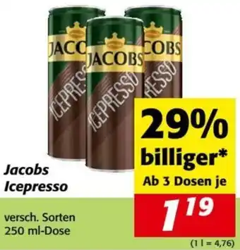 Nah&Frisch Jacobs Icepresso 250ml Angebot