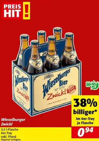 Nah&Frisch Wieselburger Zwickl Angebot