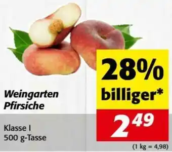 Nah&Frisch Weingarten Pfirsiche 500g Angebot