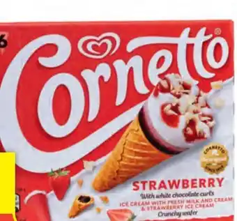 Hofer Waffelhörnchen Erdbeere Angebot