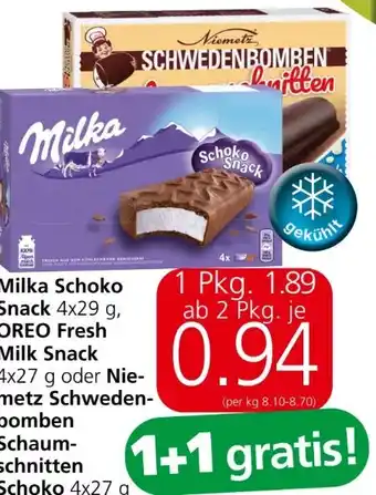 Eurospar Schoko Snack Angebot