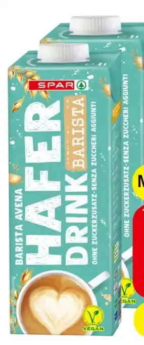 Spar Hafer Drink Barista Angebot