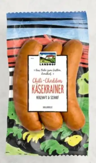 Interspar Käsekrainer Chili-Cheddar Angebot