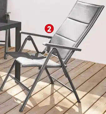 Lidl Florabest Aluminum Klappsessel 58x110x67 cm Angebot