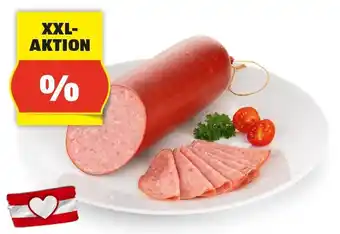 Hofer GENUSS 100 % AUS ÖSTERREICH XXL Hauswurst, 1 kg Angebot