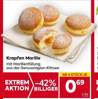 Billa Krapfen Marille Angebot