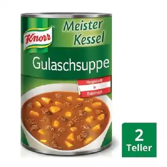 Billa Knorr Meisterkessel Suppen div. Sorten BILLA 500 Gramm 1 Dose Angebot