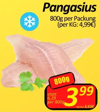 Wurstico Pangasius 800g Angebot